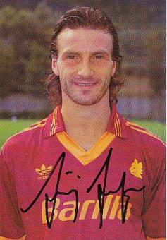 Luigi Garzya  AS Rom  Fußball Autogrammkarte  original signiert 