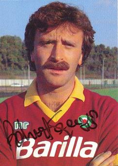 Roberto Pruzzo  AS Rom  Fußball Autogrammkarte  original signiert 