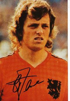 Arie Haan   Holland WM 1974  Fußball Autogramm Foto original signiert 