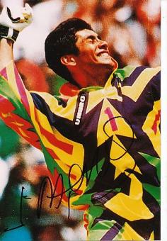 Jorge Campos  Mexiko  WM 1994  Fußball Autogramm Foto original signiert 