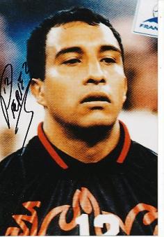 Oscar Perez Rojas  Mexiko  WM 1998  Fußball Autogramm Foto original signiert 