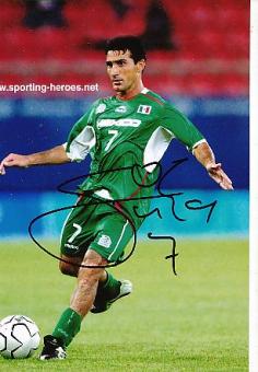 Zinha  Mexiko   Fußball Autogramm Foto original signiert 