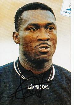 Jacques Songo’o  Kamerun  WM 1994  Fußball Autogramm Foto original signiert 