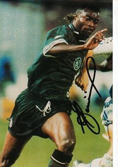 Finidi George  Nigeria  WM 1994  Fußball Autogramm Foto original signiert 