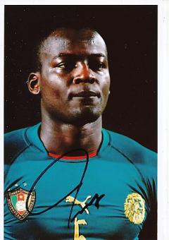 Timothee Atouba   Kamerun  Fußball Autogramm Foto original signiert 