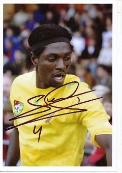 Emmanuel Adebayor  Togo  WM 2006  Fußball Autogramm Foto original signiert 