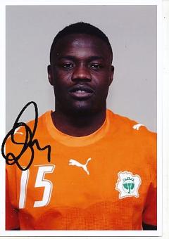 Aruna Dindane  Elfenbeinküste  WM 2006  Fußball Autogramm Foto original signiert 