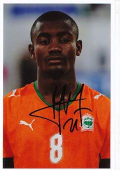 Bonaventure Kalou  Elfenbeinküste  WM 2006  Fußball Autogramm Foto original signiert 