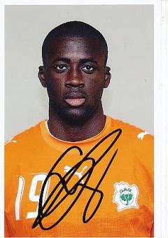 Yaya Toure  Elfenbeinküste  WM 2006  Fußball Autogramm Foto original signiert 