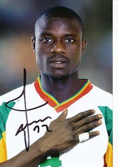 Amdy Faye  Senegal  WM 2002  Fußball Autogramm Foto original signiert 