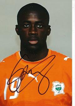 Yaya Toure  Elfenbeinküste  WM 2006  Fußball Autogramm Foto original signiert 