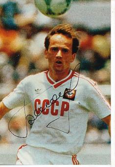 Igor Belanow   Rußland  Fußball Autogramm Foto original signiert 