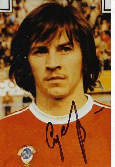 Yuri Susloparov † 2012  Rußland WM 1982  Fußball Autogramm Foto original signiert 
