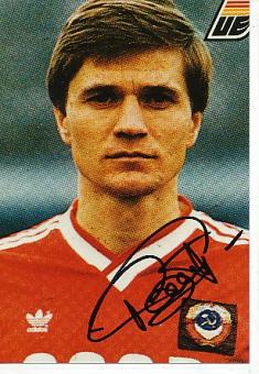 Wassili Raz  Rußland WM 1986 Fußball Autogramm Foto original signiert 