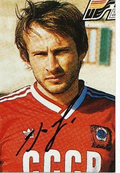 Ivan Yaremchuk  Rußland WM 1990 Fußball Autogramm Foto original signiert 