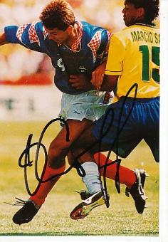 Oleg Salenko  Rußland WM 1994  Fußball Autogramm Foto original signiert 
