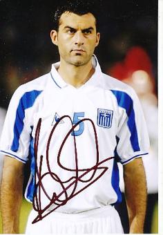 Traianos Dellas   Griechenland Europameister EM 2004  Fußball Autogramm Foto original signiert 
