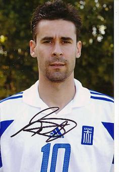 Vasilios Tsiartas   Griechenland Europameister EM 2004  Fußball Autogramm Foto original signiert 