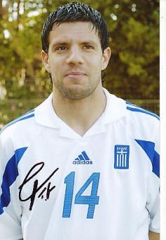 Panagiotis Fyssas  Griechenland Europameister EM 2004  Fußball Autogramm Foto original signiert 