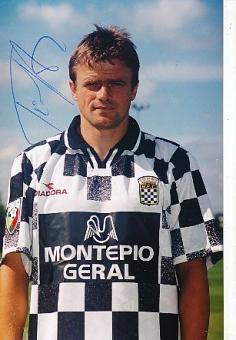 Ion Timofte   Boavista Porto & Rumänien WM 1994 Fußball Autogramm Foto original signiert 