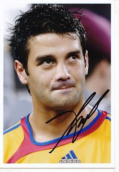 Cristian Chivu   Rumänien  Fußball Autogramm Foto original signiert 