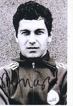 Mircea Lucescu  Rumänien WM 1970 Fußball Autogramm Foto original signiert 