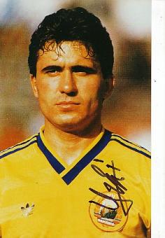 Gheorghe Hagi  Rumänien WM 1994 Fußball Autogramm Foto original signiert 