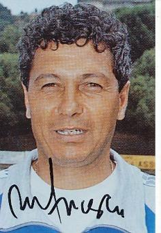 Mircea Lucescu  Rumänien WM 1970 Fußball Autogramm Foto original signiert 