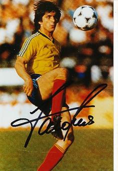 Marius Lacatus  Rumänien WM 1990 Fußball Autogramm Foto original signiert 