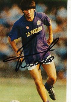 Marius Lacatus  AC Florenz & Rumänien WM 1990 Fußball Autogramm Foto original signiert 