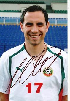 Martin Petrov  Bulgarien  Fußball Autogramm Foto original signiert 