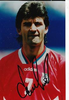 Emil Kostadinov  Bulgarien WM 1994  Fußball Autogramm Foto original signiert 