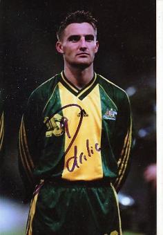 David Zdrilic  Australien  Fußball Autogramm Foto original signiert 