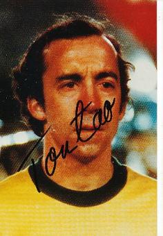 Tostao  Brasilien Weltmeister WM 1970   Fußball Autogramm Foto original signiert 