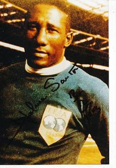 Djalma Santos † 2013 Brasilien Weltmeister WM 1958 & 1962   Fußball Autogramm Foto original signiert 