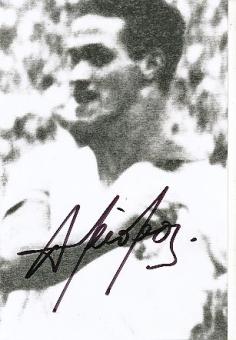 Ademir de Menezes † 1996 Brasilien WM 1950  Fußball Autogramm Foto original signiert 