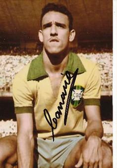 Canario Darcy Silveira dos Santos   Brasilien    Fußball  Autogramm Foto  original signiert 