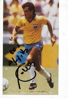 Careca    Brasilien  WM 1990   Fußball Autogramm Foto original signiert 