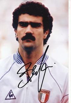 Giuseppe Bergomi    Italien Weltmeister WM 1982  Fußball  Autogramm Foto  original signiert 