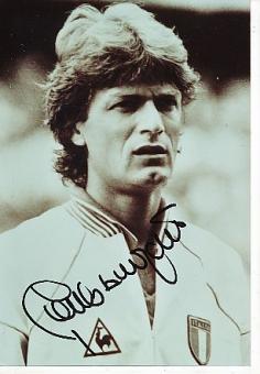 Giancarlo Antognoni   Italien Weltmeister WM 1982  Fußball  Autogramm Foto  original signiert 