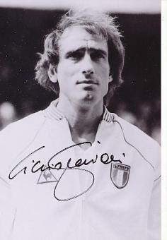 Francesco Graziani   Italien Weltmeister WM 1982  Fußball  Autogramm Foto  original signiert 