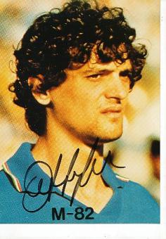 Alessandro Altobelli Italien Weltmeister WM 1982  Fußball  Autogramm Foto  original signiert 