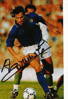 Andrea Carnevale  Italien WM 1990  Fußball  Autogramm Foto  original signiert 
