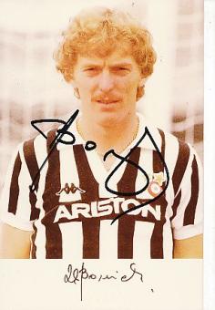 Zbigniew Boniek  Juventus Turin   Fußball  Autogramm Foto  original signiert 