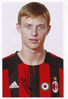 Jon Dahl Tomasson  AC Mailand  Fußball  Autogramm Foto  original signiert 