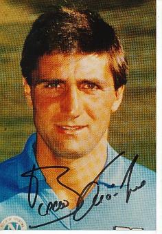 Bruno Giordano  SSC Neapel  Fußball  Autogramm Foto  original signiert 