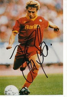 Thomas Häßler   AS Rom  Fußball Autogramm Foto original signiert 