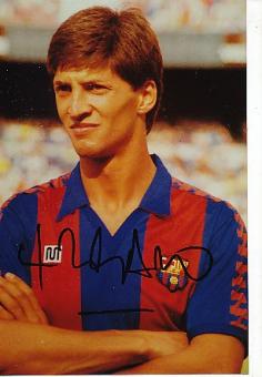 Ortega Urbano   FC Barcelona  Fußball Autogramm Foto original signiert 