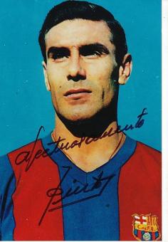 José "Pepe" Pinto Rosas  FC Barcelona  Fußball Autogramm Foto original signiert 