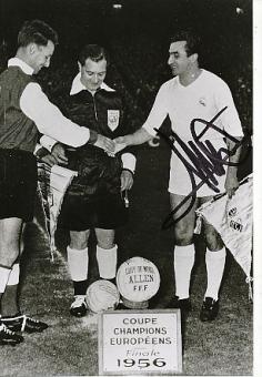 Miguel Munoz † 1990 Real Madrid  Endspiel 1956  Fußball Autogramm Foto original signiert 